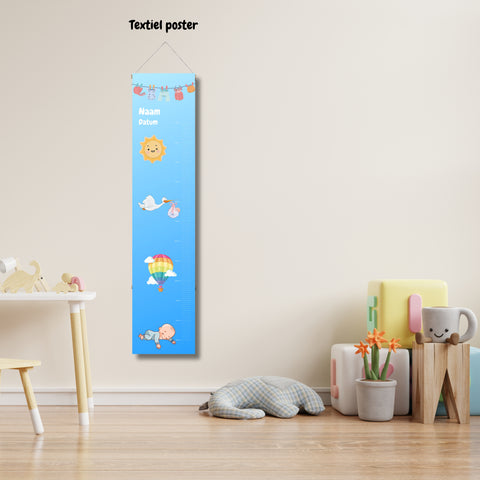 Groeimeter Pasgeboren Blauw