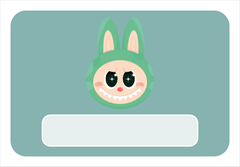 Knuffelmonster Groen – Groene Achtergrond