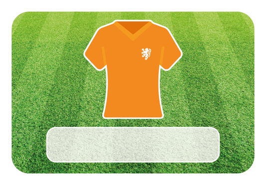 Naambordje Oranje – voor kleine leeuwen en leeuwinnen – Graseditie
