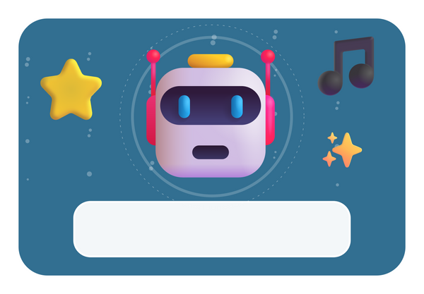 Naambordje Robot & Sterrenfabriek