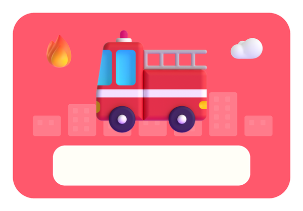 Naambordje Brandweer & Reddingshelden